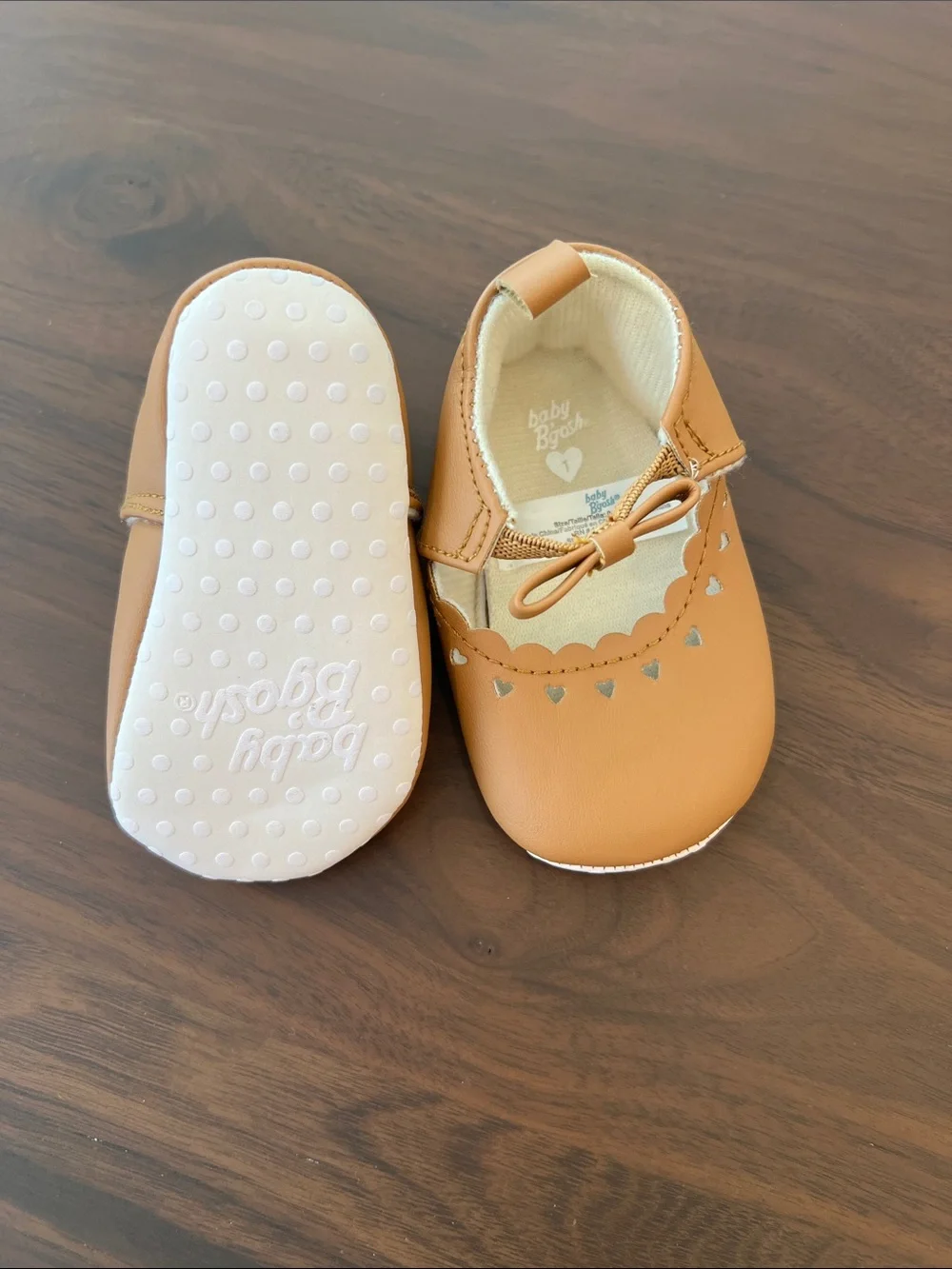 Baby Girls Tan Mary Jane Shoes & Glitter Watermelon Sandals - 2-Pack, 3-6 months